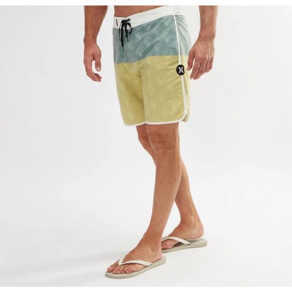 NWT Hurley Men's Pescado Beachside 18" Boardshorts Swim Shorts Men’s size 38 - Picture 7 of 14